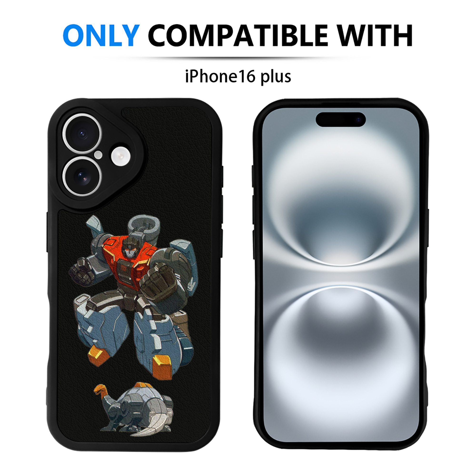 （画像用）  【iPhone 16シリーズ対応】シリコンスマホケース（レザー調） 材質：シリコン